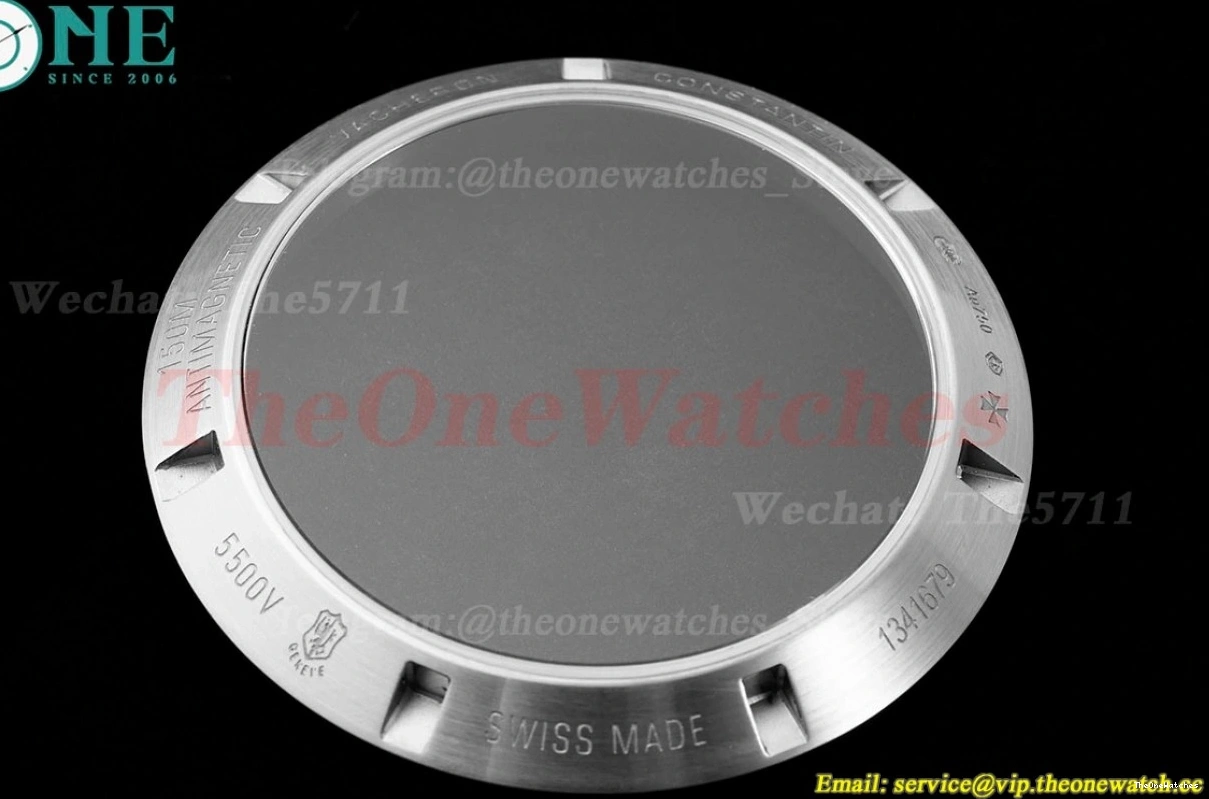 Overseas 5520V RU Dial 8F A7750 Green 41mm SS Mod 0309